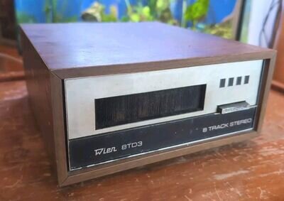 Wien 8 Track Player 8TD3 Untested 5 Pin Din Connection Audio J78