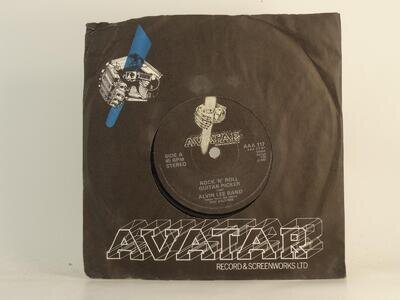 ALVIN LEE BAND ROCK 'N' ROLL GUITAR PICKER (75) 2 Track 7" Single Company Sleeve