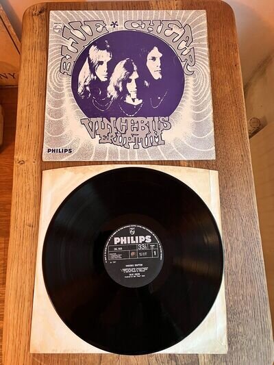 BLUE CHEER LP Vincebus Eruptum UK Philips 1967 1st pressing 1Y/1 & 2Y/1 Matrix