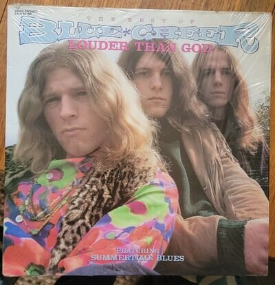 Blue Cheer Louder Than God(best Of) LP Import Rhino 1986 Mint.