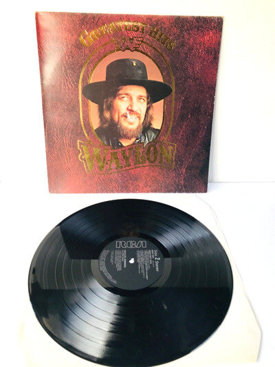 Waylon Jennings - Greatest Hits 12" Vinyl LP EX/VG