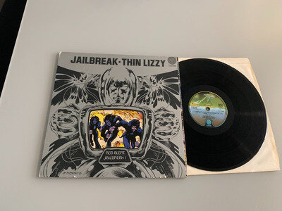 THIN LIZZY...JAILBREAK.. RARE UK FIRST ISSUE ALBUM...VERTIGO..9102 008