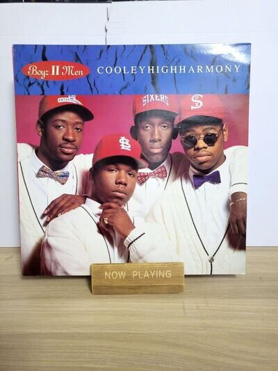 BOYZ II MEN-COOLEYHIGHHARMONY, VINYL LP,RECORD,1992 EUROPE VG+/VG+