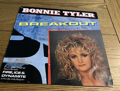 Bonnie Tyler - Breakout 12" Single from original soundtrack fire, ice & Dynamite