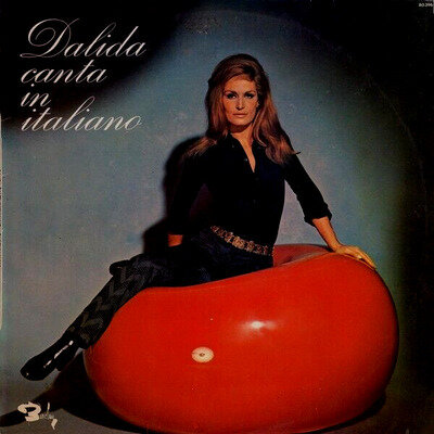 DALIDA 'CANTA IN ITALIANO' FRENCH LP 1969. FREE UK POSTAGE