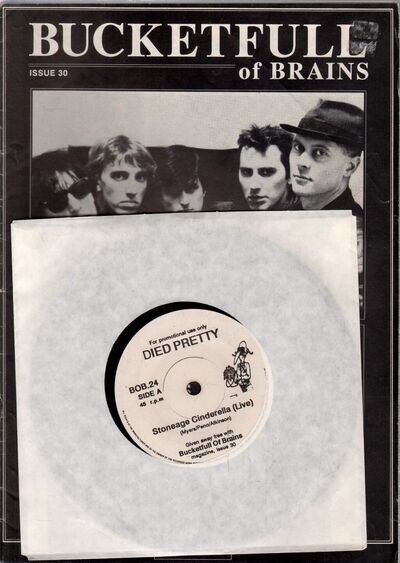 Died Pretty/Outskirts of Infinity Stoneage Cinderella 7" vinyl UK Bucketful of