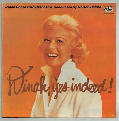 (22) Dinah Shore - Dinah, Yes Indeed! LP