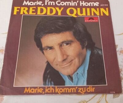 MARIE I'M COMING HOME/MARIE ICH KOMM ZUDIR BY FREDDY QUINN 45 Vinyl Pre-owned