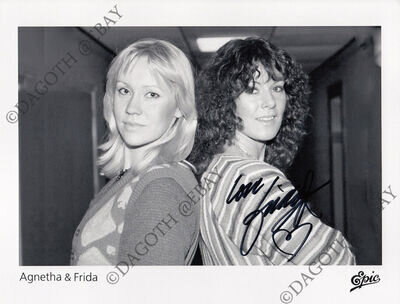 ABBA 8x10 Foto Anni-Frid Lyngstad FRIDA Dancing Queen Mamma Mia Autograph SIGNED