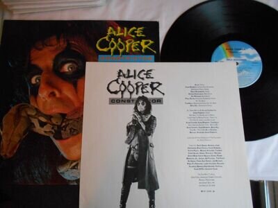 Alice Cooper Constrictor 1986 A 1 B 1 1st Press + Rare Insert Mint- MCF3341