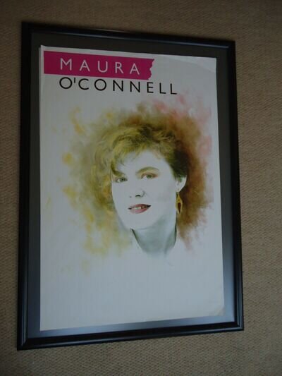 MAURA O`CONNELL CONCERT GIG POSTER 1986 UNRELEASED PRINTERS ART WORK POSTER