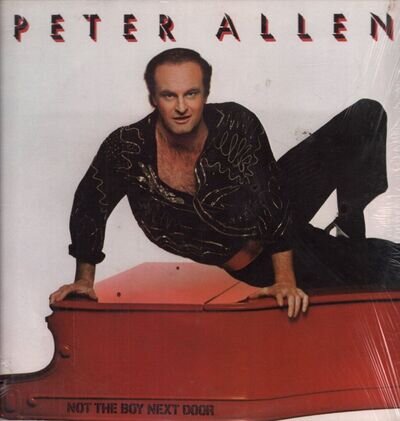 Peter Allen Not the Boy Next Door LP vinyl USA Arista 1983 with inner sleeve