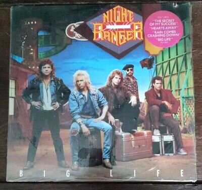 Night Ranger ~ Big Life~12" LP 1987~MCA Records 5839~Nr Mint Condition