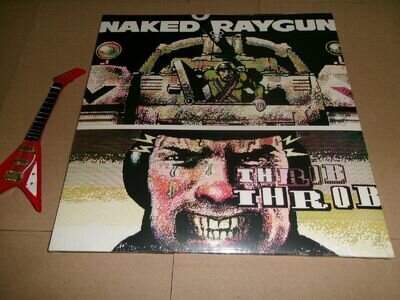 NAKED RAYGUN - THROB THROB CLEAR VINYL - New Vinyl Record - P11501z