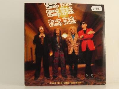 CHEAP TRICK CAN'T STOP FALLIN' INTO LOVE (1) (83) 2 Track 7" Single Picture Slee