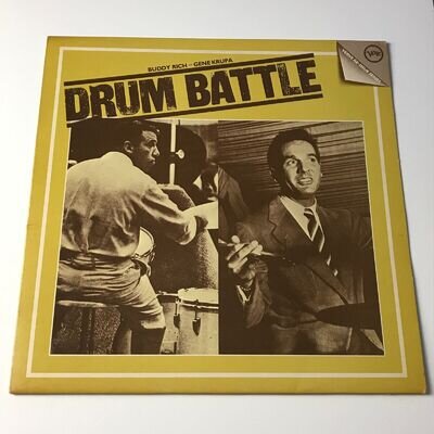 Buddy Rich/Gene Krupa - Drum Battle LP Vinyl Record - 2317 116 EX/EX