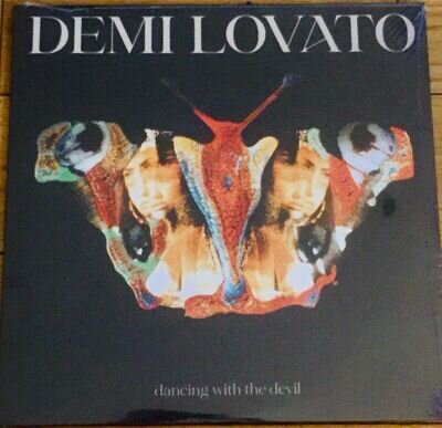 DEMI LOVATO-DANCING WITH THE DEVIL-URBAN OUTFITTERS BLACK VINYL(ALTERNATE COVER)