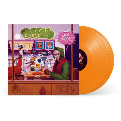 RT EXCLUSIVE | MF Doom | Orange 2xVinyl LP | Mm..Food (20th