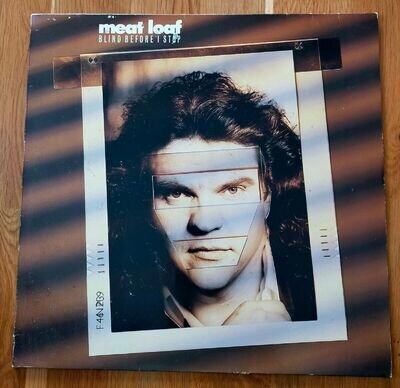 Meat Loaf – Blind Before I Stop - 1986 Vinyl LP - VG+/VG+