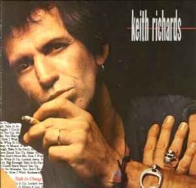 Keith Richards - Talk Is Cheap, 1988 UK Virgin 1st Press