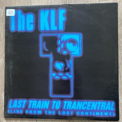 THE KLF - LAST TRAN TO TRANCENTRAL 12" VINYL 1991 KLF008X