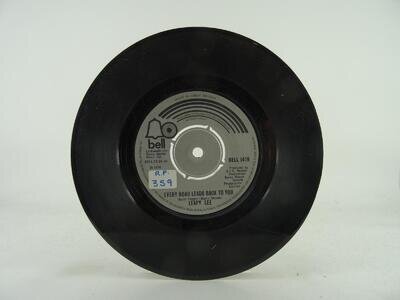 LEAPY LEE EVERY ROAD LEADS BACK TO YOU 100 (100) 2 Track 7" Single Plain Paper S