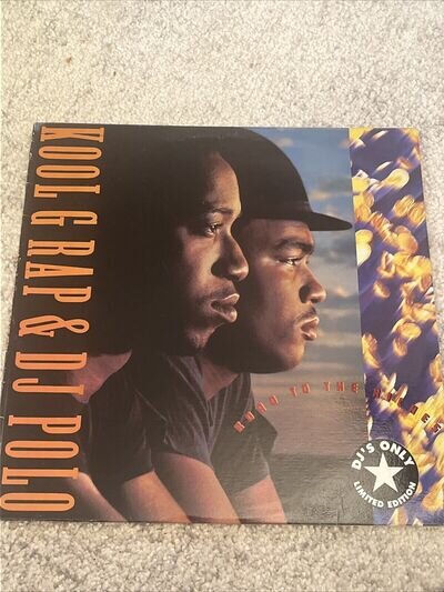 Kool G Rap & DJ Polo Road To The Riches 12" Vinyl LP DJ's Only Limited Edition