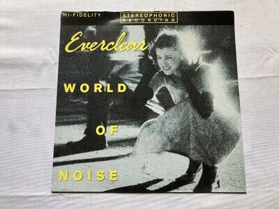 Everclear. World Of Noise. CLEAR VINYL LP 1993 FIRE RECORDS FIRELP 46. Grunge