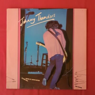 Johnny Thunders - You Can't Put Your Arms Around A Memory Vinyl Record 12" Pink