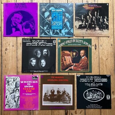 Jazz Vinyl Record Collection: Chris Barber, Benny Goodman, King Oliver, Scott Jo