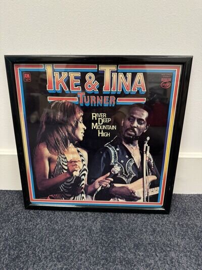 Ike And Tina Poster “ River Deep Mountain High” Poster Print With Frame