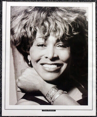 TINA TURNER POSTER PAGE . SIMPLY THE BEST PRIVATE DANCER . G71