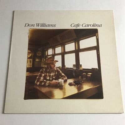 Don Williams - Cafe Carolina First Press LP Vinyl Record - MCF 3225 EX/EX