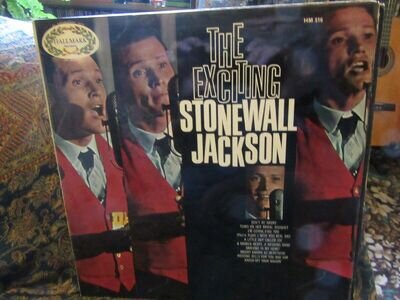 "The Exciting Stonewall Jackson" (UK Vinyl LP-HM 516)