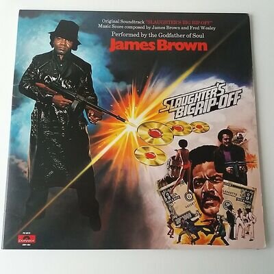 James Brown - Slaughter's Big Rip-Off - Vinyl LP 1997 Press EX+/EX Soundtrack