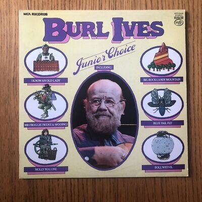 Burl Ives Junior Choice Mfp 50446 Vinyl Record Lp