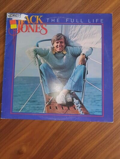 Jack Jones. The Full Life. Vinyl Album. 33rpm.