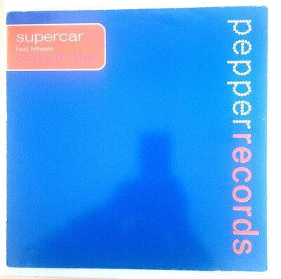 supercar - computer love - excellent condition 12" pepper records