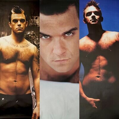 Robbie Williams - Official Poster Set - 2000 - 2003