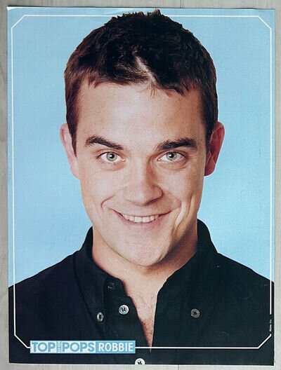 ROBBIE WILLIAMS - 1998 Full page UK magazine poster