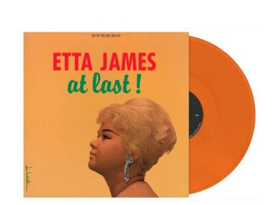 ETTA JAMES At Last - Orange Vinyl Vinyl NEW & SEALED