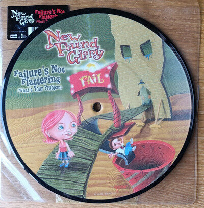 New Found Glory - Failure's Not Flattering What's Your Problem 7" Picture Disc