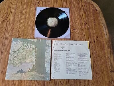 John Lennon 'Plastic Ono Band' 1970 USA stereo LP in shrink near mint condition