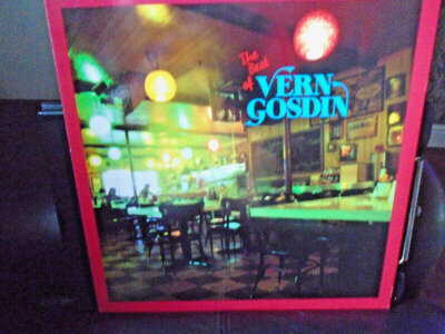 VERN GOSDIN: "The Best Of...."- WB - vinyl album (1988)