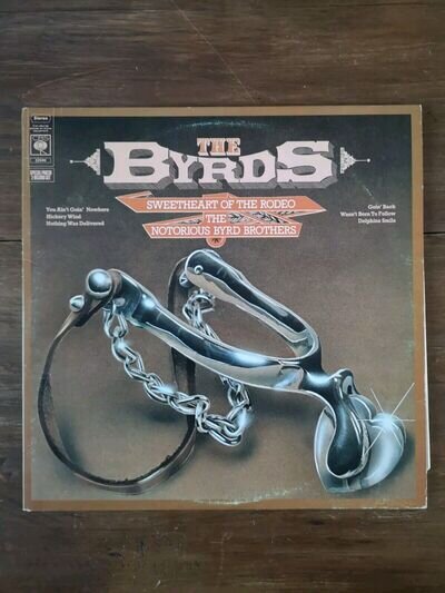 The Byrds Sweetheart Of The Rodeo & Notorious Byrd Brothers 2 LP Vinyl Gatefold