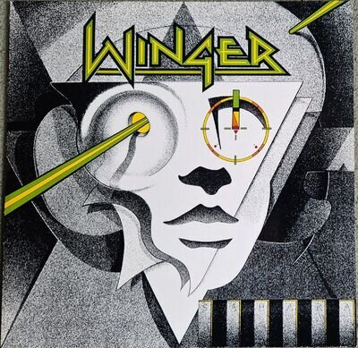 WINGER. RARE 1988 METAL LP EXCELLENT CONDITION WITH INNER - FREE POST