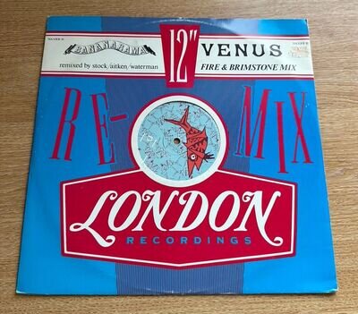 Bananarama, Venus (Fire & Brimstone Mix), 12", London Recordings, NAXRR 10, NM