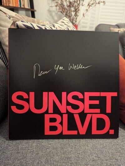 Sunset Boulevard Musical - SIGNED Andrew Lloyd Webber Soundtrack Vinyl: Ltd 100