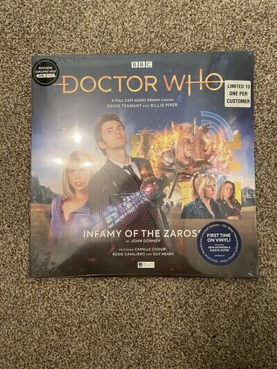 Dr Doctor Who The Infamy Of The Zaross Vinyl LP