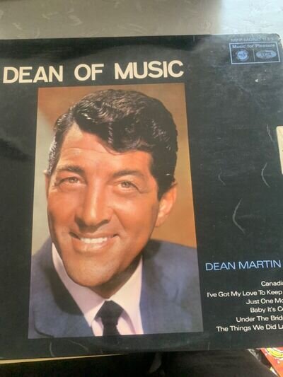 Dean Martin - Dean Of Music - 1966 Classic Mono LP - Music for Pleasure MFP 1133